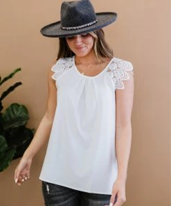 Trendsi Apparel Embrace Yourself Lace Sleeve Blouse