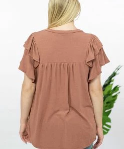 Trendsi Apparel Here We Go Flutter Sleeve Blouse 25 Trendsi Apparel Here We Go Flutter Sleeve Blouse