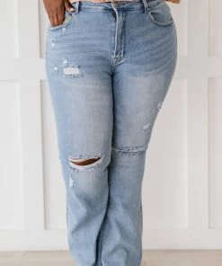 Trendsi RISEN Distressed Flare Jeans (GHG-1, 9, 11) GHG- Shop Singles