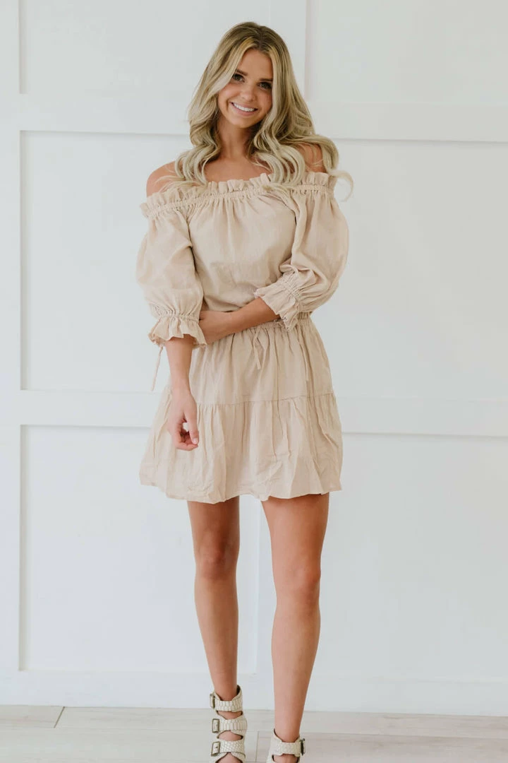 Trendsi Apparel Sunny Days Off-Shoulder Dress 4 Trendsi Apparel Sunny Days Off-Shoulder Dress