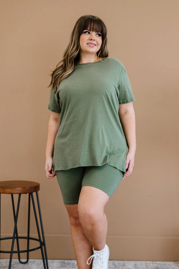 Trendsi Worth It Biker Shorts In Ash Olive Apparel 11 Trendsi Worth It Biker Shorts In Ash Olive Apparel