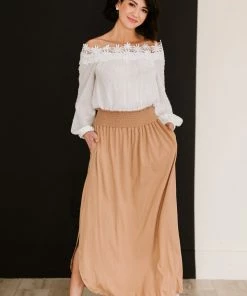 Trendsi Hanley Midi Skirt - Blue & Camel (GHG-S-BLUE) 16 Trendsi Hanley Midi Skirt - Blue & Camel (GHG-S-BLUE)