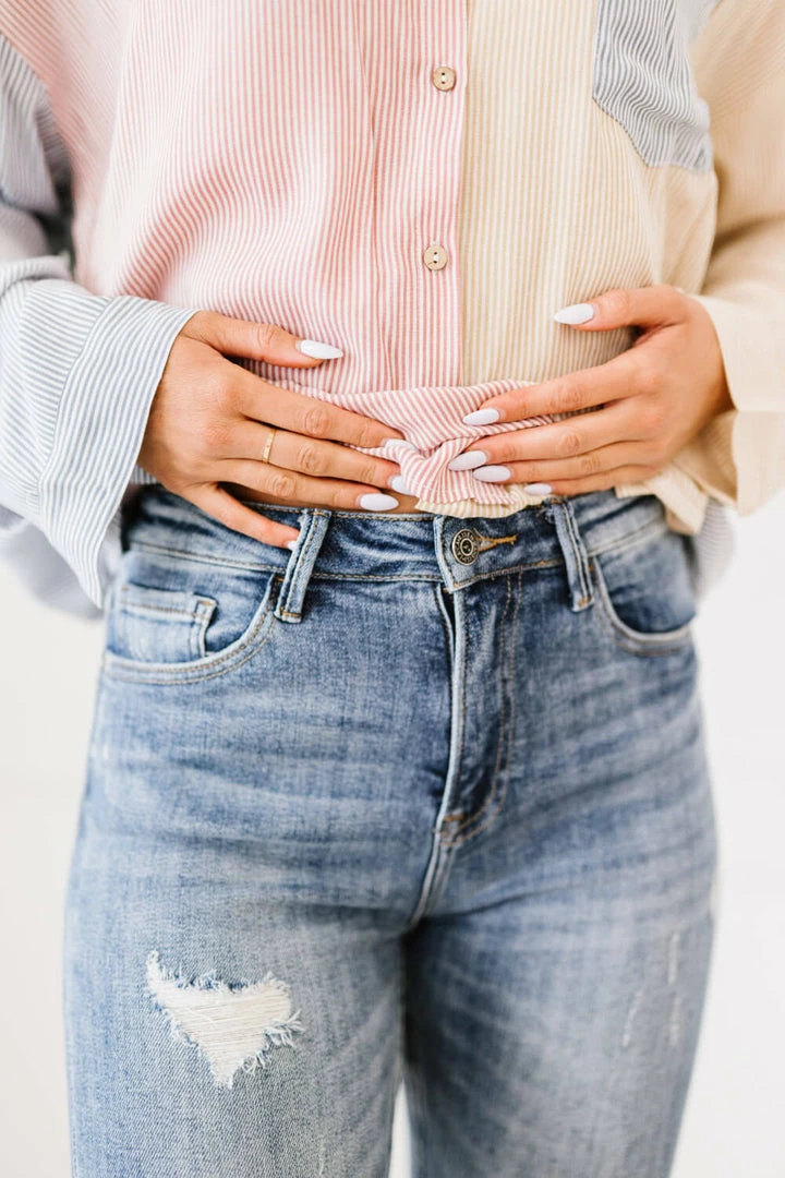 Trendsi RISEN Melissa High Rise Distressed Skinny Jeans 9 Trendsi RISEN Melissa High Rise Distressed Skinny Jeans