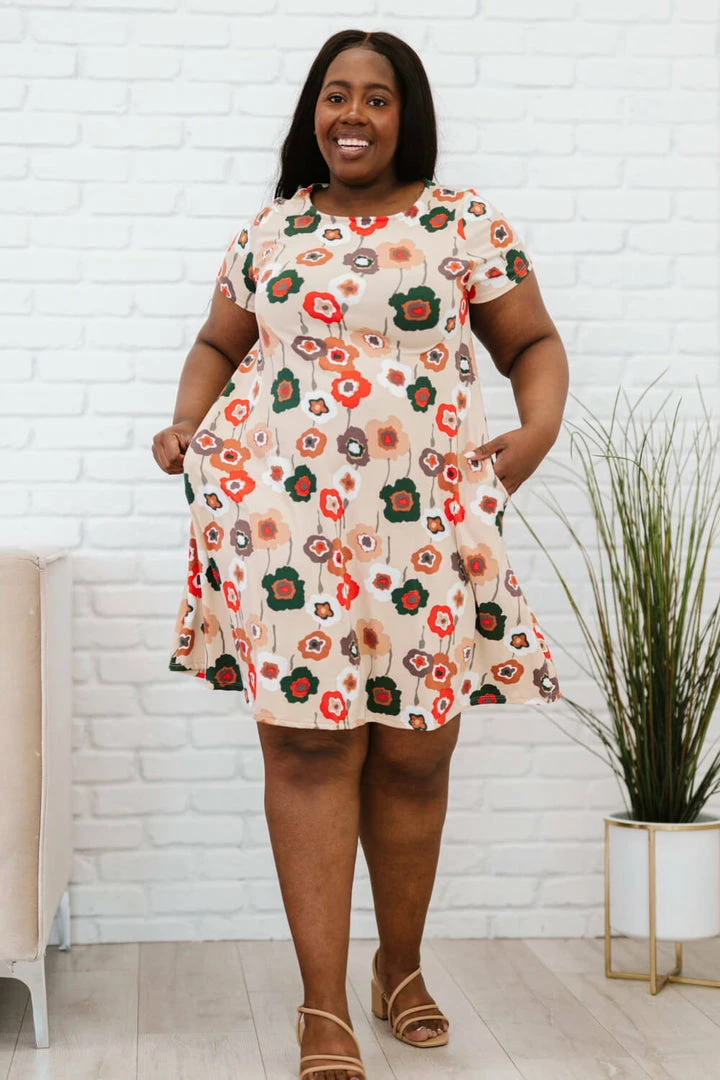 Trendsi Flower Market Floral Dress With Pockets (GHG-S) GHG- Shop Singles 2 Trendsi Flower Market Floral Dress With Pockets (GHG-S) GHG- Shop Singles