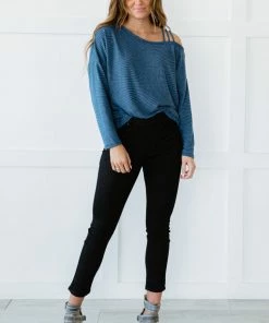 Trendsi RISEN Boardroom Button Fly Skinny Jeans