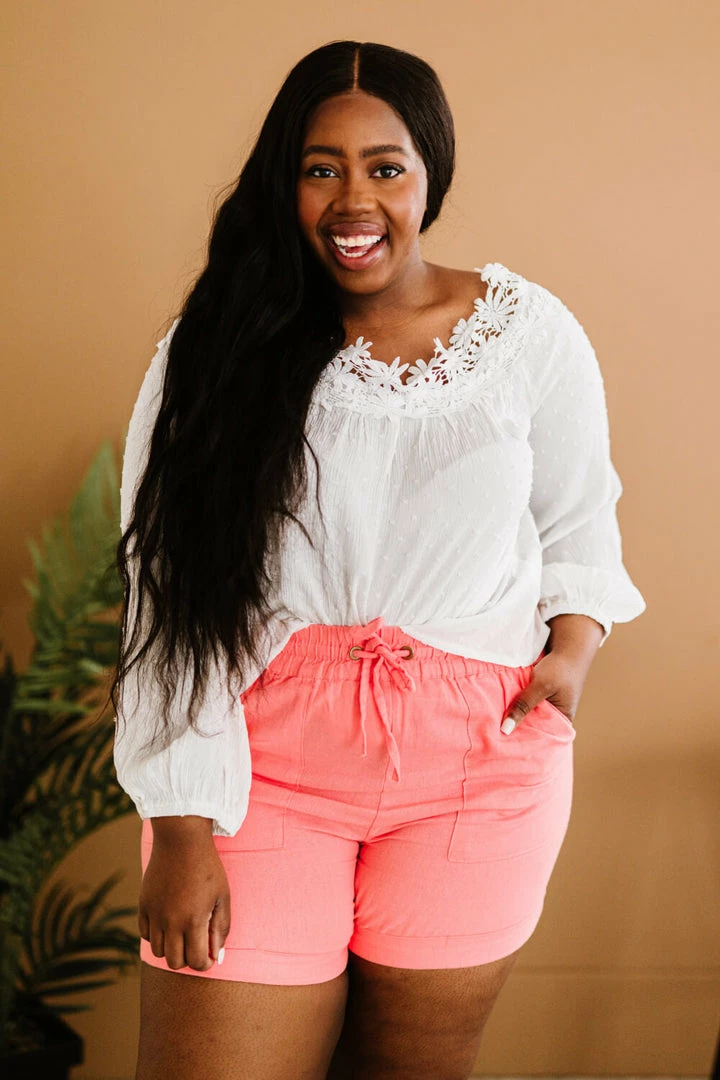 Trendsi Ladue Crochet Trim Top (GHG-S) GHG- Shop Singles 8 Trendsi Ladue Crochet Trim Top (GHG-S) GHG- Shop Singles