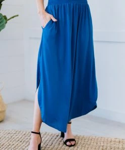 Trendsi Hanley Midi Skirt - Blue & Camel (GHG-S-BLUE) 14 Trendsi Hanley Midi Skirt - Blue & Camel (GHG-S-BLUE)