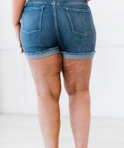 Trendsi Kancan Quinn Full Size Folded Shorts