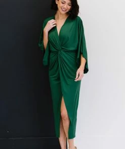 Trendsi Charmed To Meet You Twist Detail Dress (GHG-M)