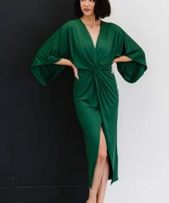 Trendsi Charmed To Meet You Twist Detail Dress (GHG-M)