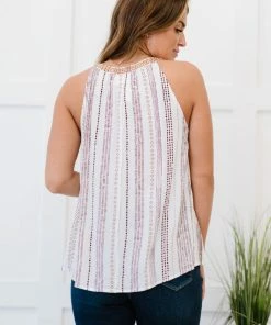 Trendsi Serenade Me Embroidered Sleeveless Blouse (GHG-S) GHG- Shop Singles