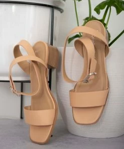 Trendsi Apparel Nothing Better Wide Fit Ankle Strap Low Block Heel Sandals