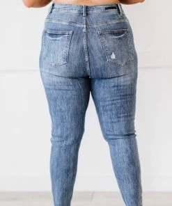 Trendsi RISEN Melissa High Rise Distressed Skinny Jeans 12 Trendsi RISEN Melissa High Rise Distressed Skinny Jeans