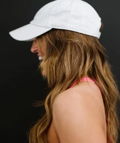 Trendsi Apparel National Parks Vintage Wash Baseball Cap In White