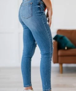 Trendsi Judy Blue Makin' Lemonade Full Size Skinny Jeans