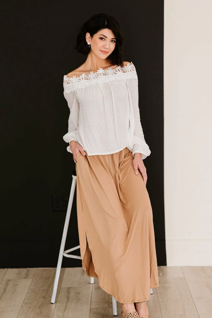 Trendsi Hanley Midi Skirt - Blue & Camel 7 Trendsi Hanley Midi Skirt - Blue & Camel