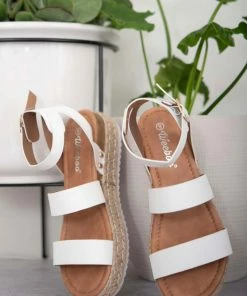 Trendsi Apparel On The Doorstep Espadrille Platform Sandals In White 13 Trendsi Apparel On The Doorstep Espadrille Platform Sandals In White