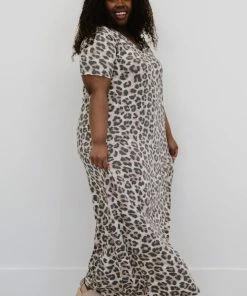 Trendsi Born To Be Wild Leopard Print Maxi Dress