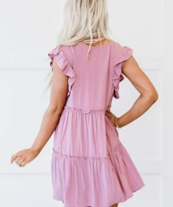 Trendsi Call Me Later Tiered Mini Dress In Light Rose 26 Trendsi Call Me Later Tiered Mini Dress In Light Rose