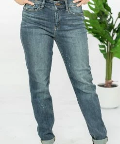 Trendsi Judy Blue Eva Bleach Splash Boyfriend Jeans 14 Trendsi Judy Blue Eva Bleach Splash Boyfriend Jeans