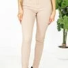 Trendsi YMI Jeanswear Kate Hyper-Stretch Mid-Rise Skinny Jeans In Rose