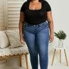 Trendsi Apparel Judy Blue Gemma Classic Boyfriend Jeans