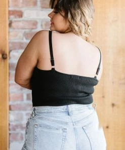 Trendsi Laced-Up Luxe Ribbed Bodysuit