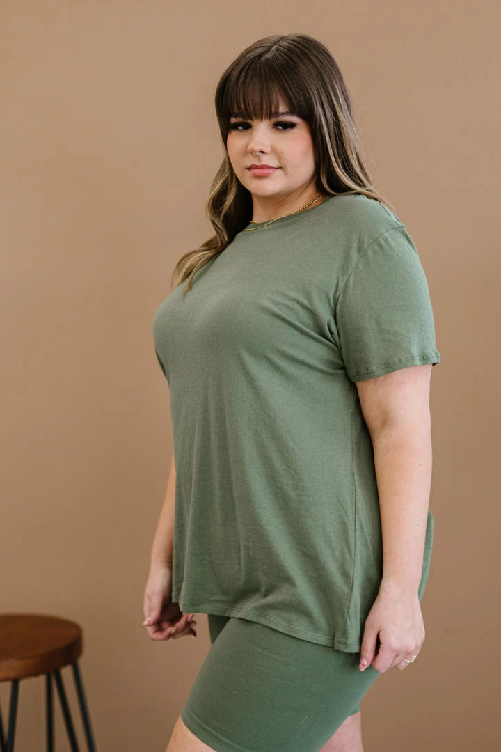 Trendsi Apparel Rollercoaster Vibes Tee In Ash Olive 11 Trendsi Apparel Rollercoaster Vibes Tee In Ash Olive