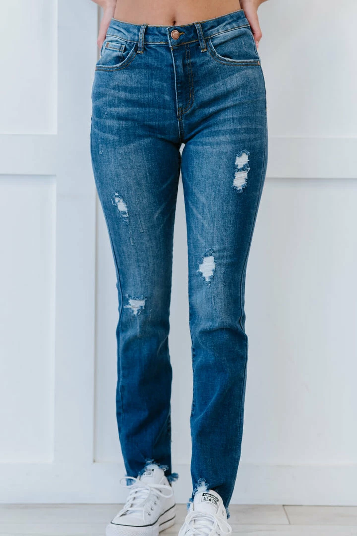 Trendsi Apparel RISEN Traveler High-Waisted Straight Jeans 1 Trendsi Apparel RISEN Traveler High-Waisted Straight Jeans