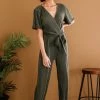 Trendsi Opera House Pleated Jumpsuit (GHG-S) GHG- Shop Singles