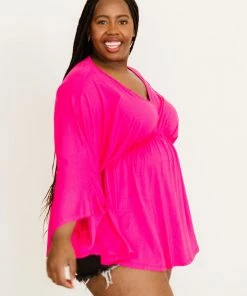 Trendsi Under Your Spell Bell Sleeve Top Apparel