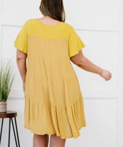 Trendsi Greater Good Half-Button Mini Dress (GHG-S)