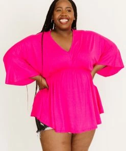 Trendsi Under Your Spell Bell Sleeve Top Apparel