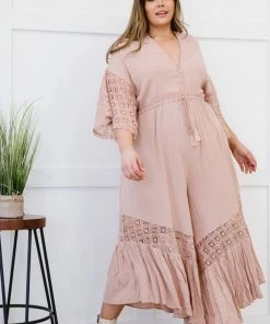 Trendsi Isn't She Lovely Lace Detail Jumpsuit