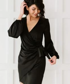 Trendsi GHG- Shop Singles Rooftop Party Satin Dress (GHG-S & M)