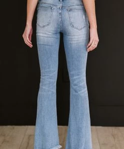 Trendsi RISEN Distressed Flare Jeans (GHG-1, 9, 11) GHG- Shop Singles