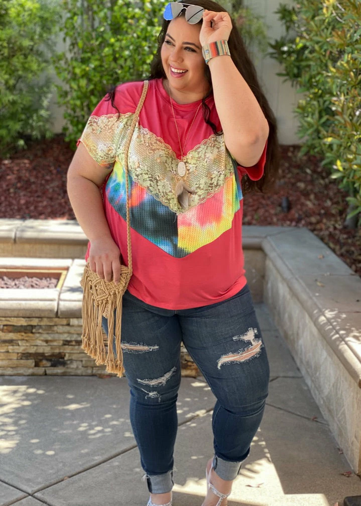 Boutique Simplified Against All Odds Chevron Tunic 5 Boutique Simplified Against All Odds Chevron Tunic