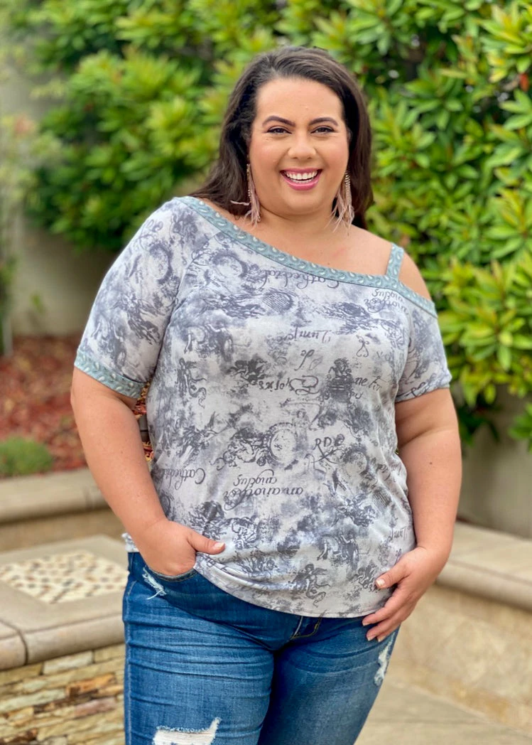 Boutique Simplified Travel Dreams Off Shoulder Tunic 3 Boutique Simplified Travel Dreams Off Shoulder Tunic