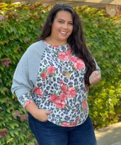 Boutique Simplified Born To Lead Long Sleeve Oversized Raglan