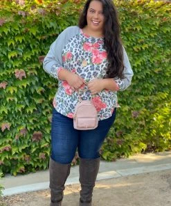 Boutique Simplified Born To Lead Long Sleeve Oversized Raglan