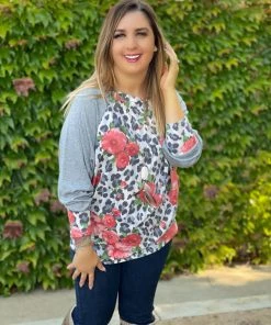 Boutique Simplified Born To Lead Long Sleeve Oversized Raglan