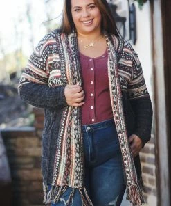 Boutique Simplified Can't Forget Me Knit Cardigan