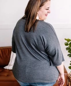 No Ship Drop Ship Swept Away Pocket Top In Dreamscape Apparel