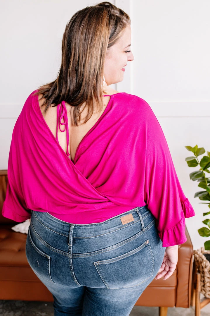 No Ship Drop Ship Let's Get Loud Bodysuit In Magenta Apparel 7 No Ship Drop Ship Let's Get Loud Bodysuit In Magenta Apparel