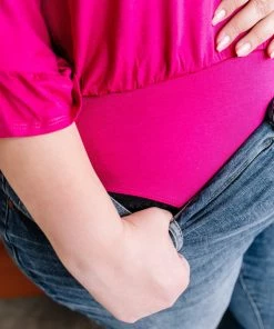 No Ship Drop Ship Let's Get Loud Bodysuit In Magenta Apparel 12 No Ship Drop Ship Let's Get Loud Bodysuit In Magenta Apparel