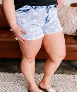 No Ship Drop Ship GHG- Shop Singles Cosmic Connection Star Judy Blue Shorts (GHG-S) 20 No Ship Drop Ship GHG- Shop Singles Cosmic Connection Star Judy Blue Shorts (GHG-S)