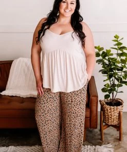 No Ship Drop Ship On The Hunt Babydoll Knit Top In Sand Apparel