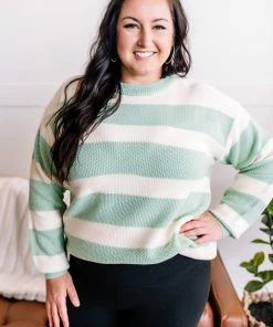 No Ship Drop Ship Apparel Beach In The Air Striped Sweater