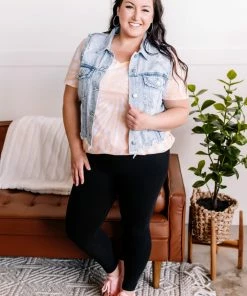 No Ship Drop Ship You Spin Me Round Spiral V Neck Tee In Orange Cream Apparel