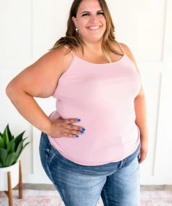 No Ship Drop Ship Apparel Catch Me I'm Falling Pink Tank Top